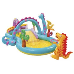 AIRE DE JEUX DINOLAND PLAY CENTER INTEX -Libresurf Boutique aire de jeux dinoland play center intex 4