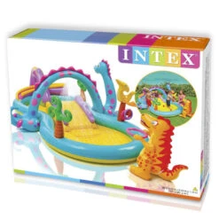 AIRE DE JEUX DINOLAND PLAY CENTER INTEX -Libresurf Boutique aire de jeux dinoland play center intex 5