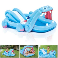AIRE DE JEUX GONFLABLE INTEX HIPPO