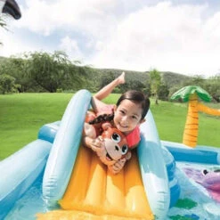 AIRE DE JEUX PISCINETTE JUNGLE INTEX 57161 -Libresurf Boutique aire de jeux piscinette jungle intex 57161 2