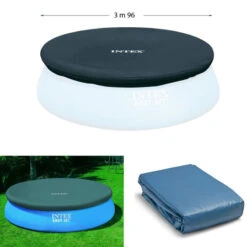 BACHE POUR PISCINE AUTOPORTANTE 3M96 INTEX