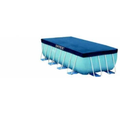 BACHE POUR PISCINE TUBULAIRE RECTANGULAIRE INTEX 4.50 M -Libresurf Boutique bache pour piscine tubulaire rectangulaire intex 450 m 2