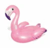 BOUEE GONFLABLE FLAMANT ROSE LUXE CHEVAUCHABLE BESTWAY
