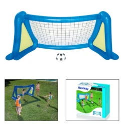 BUT DE FOOTBALL + 2 BALLONS BESTWAY