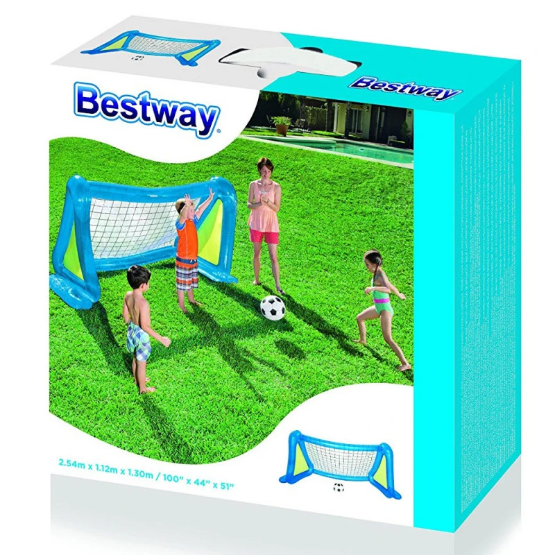 BUT DE FOOTBALL + 2 BALLONS BESTWAY 5 BUT DE FOOTBALL + 2 BALLONS BESTWAY – Image 5