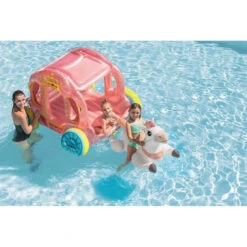 CARROSSE DE PRINCESSE GONFLABLE ENFANT INTEX 56514 -Libresurf Boutique carrosse de princesse gonflable enfant intex 56514 3