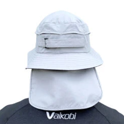 Chapeau Surf Performance Gris Clair VAIKOBI -Libresurf Boutique chapeau surf performance gris clair vaikobi 4