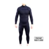 Combinaison Flexforce 4/3 Front Zip Noir VAIKOBI