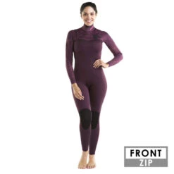 COMBINAISON JOBE VICTORIA 3/2 MM FEMME BORDEAUX S