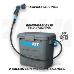 Douche Mobile Rinsekit Plus 7.6l -Libresurf Boutique douche mobile rinsekit plus 76l 4