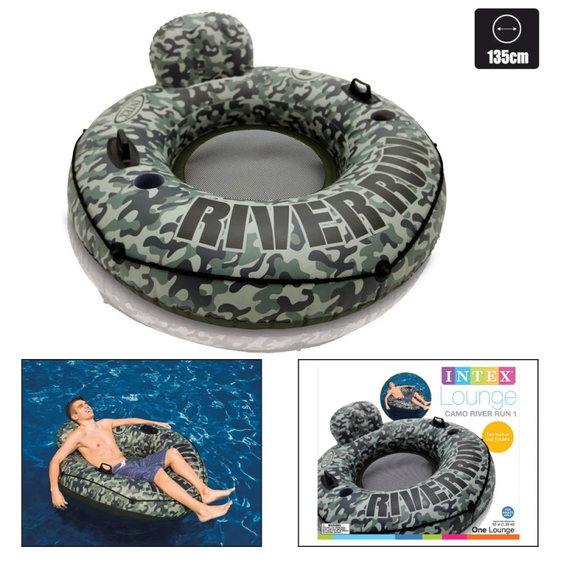 FAUTEUIL INTEX RIVER RUN 1 CAMO (58835) 2 FAUTEUIL INTEX RIVER RUN 1 CAMO (58835) – Image 2