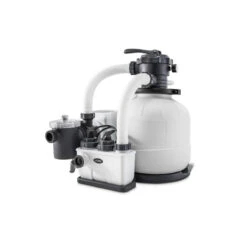 FILTRE A SABLE INTEX 6M3/H + STERILISATEUR AU SEL