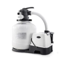 FILTRE A SABLE INTEX 8M3/H + STERILISATEUR AU SEL