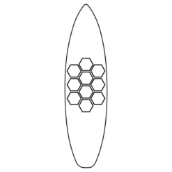 GRIP DE SURF ANTIDÉRAPANT HEXAPADS HOWZIT - 20 PCS 20 GRIP DE SURF ANTIDÉRAPANT HEXAPADS HOWZIT - 20 PCS -Libresurf Boutique hexapads grip howzit set 20 pcs 4
