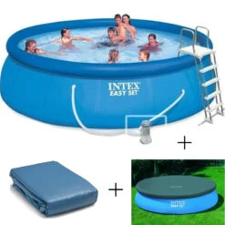 KIT PISCINE EASY SET INTEX 4M57 X 1M22