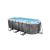 Intex KIT PISCINE TUBULAIRE BALTIK OVALE (L)4,00 X (l)2,00 X (h)1,22m