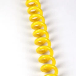 LEASH DE SUP HOWZIT COIL JAUNE/BLEU 9' -Libresurf Boutique leash de sup howzit coil jaune bleu 9 1 2