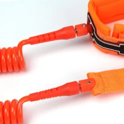 LEASH DE SUP HOWZIT COIL ORANGE -Libresurf Boutique leash de sup howzit coil orange 3