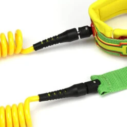 LEASH DE SUP HOWZIT COIL RASTA 9' -Libresurf Boutique leash de sup howzit coil rasta 9 1 5