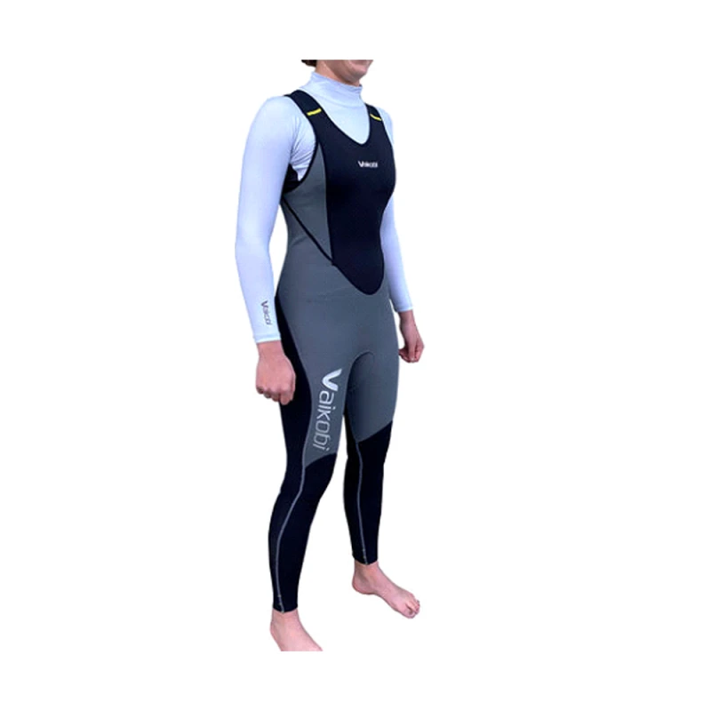 Longjohn Néoprène 1.5mm FLEXFORCE Noir Gris Femme VAIKOBI 2 Longjohn Néoprène 1.5mm FLEXFORCE Noir Gris Femme VAIKOBI – Image 2