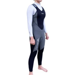 Longjohn Néoprène 3mm FLEXFORCE Noir Gris VAIKOBI -Libresurf Boutique longjohn neoprene 3mm flexforce noir gris vaikobi 7