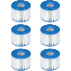LOT DE 6 FILTRE INTEX S1 POUR SPA