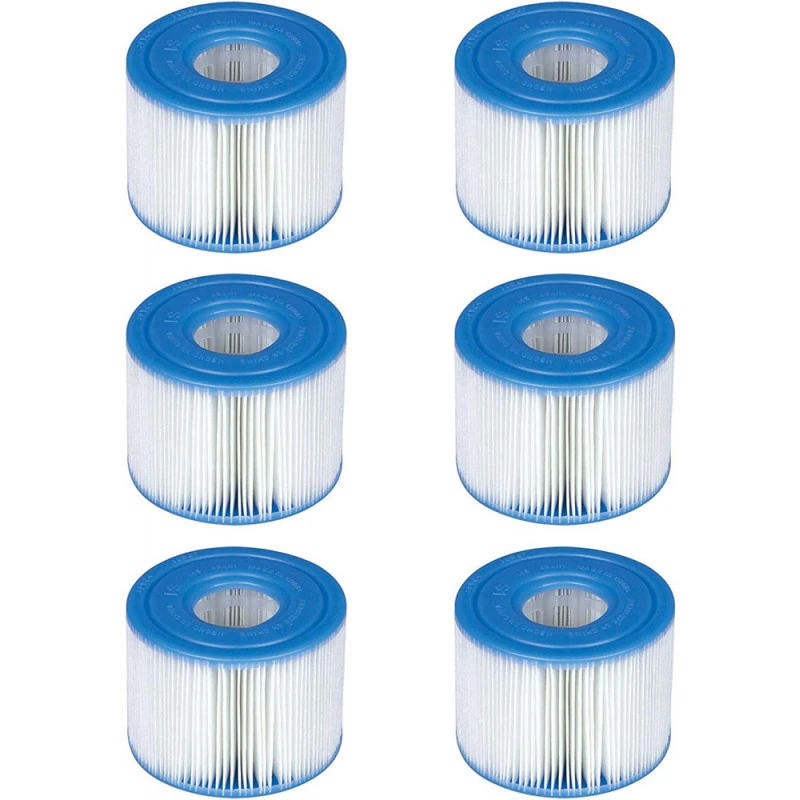 LOT DE 6 FILTRE INTEX S1 POUR SPA 1 LOT DE 6 FILTRE INTEX S1 POUR SPA