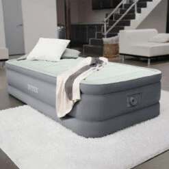 MATELAS GONFLABLE INTEX FIBER TECH 1 PLACE -Libresurf Boutique matelas gonflable intex fiber tech 1 place 2