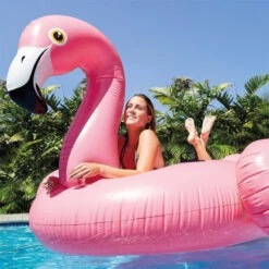 MEGA BOUEE FLAMANT ROSE INTEX -Libresurf Boutique mega bouee flamant rose intex 5