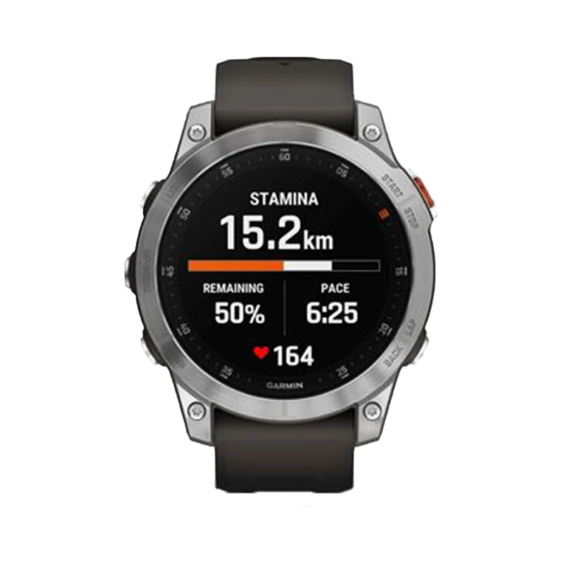 Montre EPIX (Gen2) Acier, Silver Avec Bracelet Gris - GARMIN 4 Montre EPIX (Gen2) Acier, Silver Avec Bracelet Gris - GARMIN – Image 4