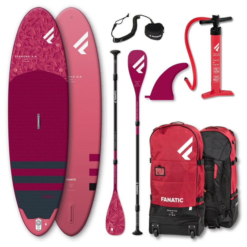 PADDLE FANATIC DIAMOND AIR 9.8 2022 GONFLABLE COMPLET + PAGAIE CARBON DIAMOND C35 2 PADDLE FANATIC DIAMOND AIR 9.8 2022 GONFLABLE COMPLET + PAGAIE CARBON DIAMOND C35 – Image 2