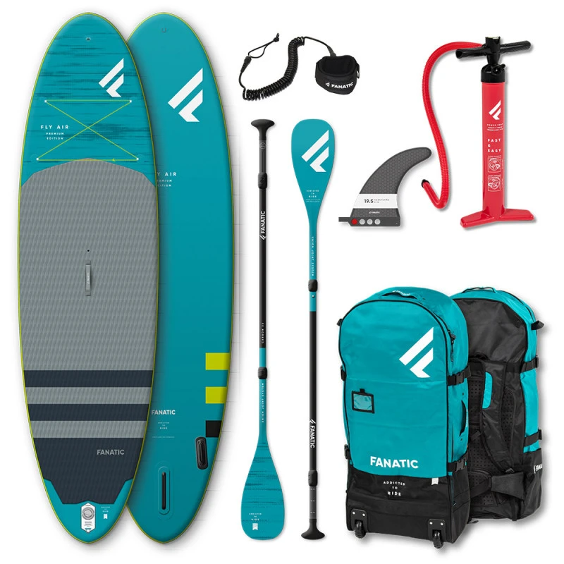 PADDLE FANATIC FLY AIR 9.8 PREMIUM GONFLABLE + PAGAIE CARBONE C35 COMPLET 2 PADDLE FANATIC FLY AIR 9.8 PREMIUM GONFLABLE + PAGAIE CARBONE C35 COMPLET – Image 2