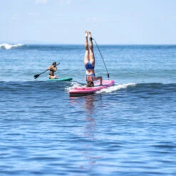 PADDLE GONFLABLE AQUA MARINA CORAL 10.2 RASPBERRY 2023 -Libresurf Boutique paddle gonflable aqua marina coral 102 raspberry 2023 4