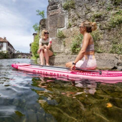 PADDLE GONFLABLE AQUA MARINA CORAL 10.2 RASPBERRY 2023 -Libresurf Boutique paddle gonflable aqua marina coral 102 raspberry 2023 5