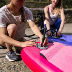 PADDLE GONFLABLE AQUA MARINA CORAL 11.6 TOURING RASPBERRY 2023 -Libresurf Boutique paddle gonflable aqua marina coral 116 touring raspberry 2023 6