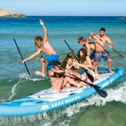PADDLE GONFLABLE AQUA MARINA MEGA 18.1 2023 -Libresurf Boutique paddle gonflable aqua marina mega 181 2022 8