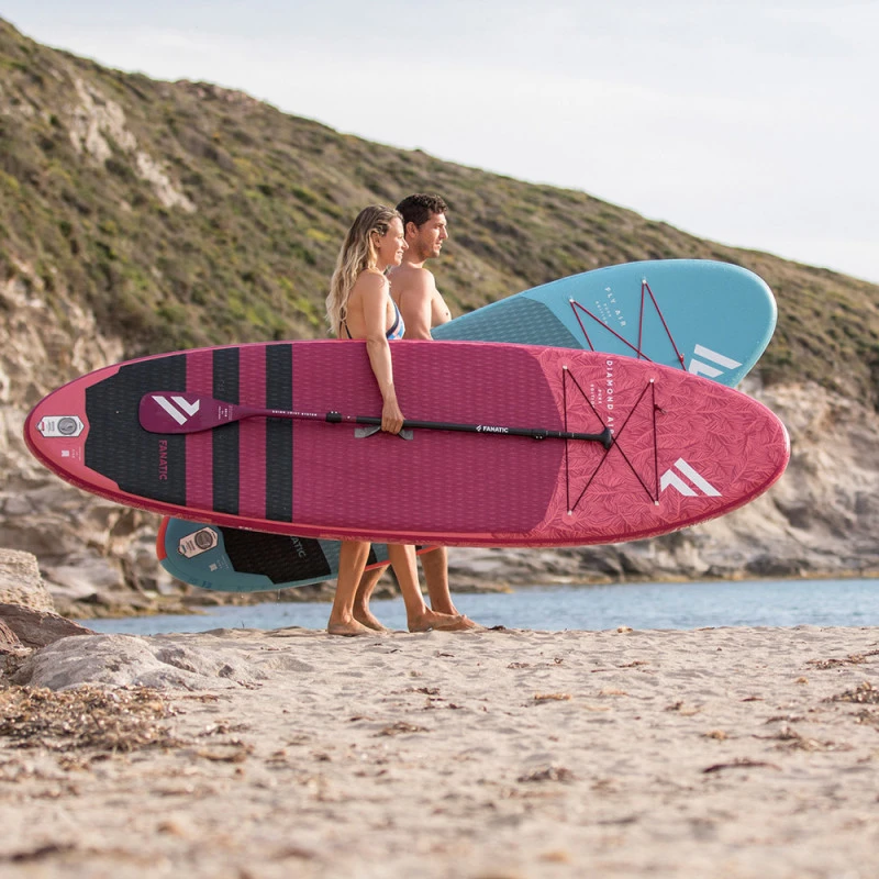 PADDLE GONFLABLE FANATIC DIAMOND AIR 10.4 + PAGAIE CARBON DIAMOND C35 3 PADDLE GONFLABLE FANATIC DIAMOND AIR 10.4 + PAGAIE CARBON DIAMOND C35 – Image 3