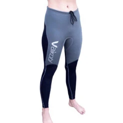 Pantalon Néoprène 1.5mm FLEXFORCE Noir Gris VAIKOBI -Libresurf Boutique pantalon neoprene 15mm flexforce noir gris vaikobi 5