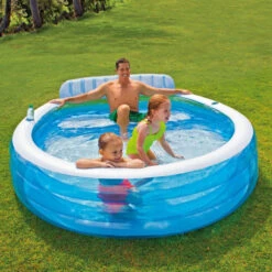 PISCINE GONFLABLE INTEX SWIM CENTER FAMILY -Libresurf Boutique piscine gonflable intex swim center family 4