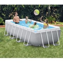 PISCINE INTEX PRISM FRAME RECTANGULAIRE 4.00 X 2.00 X 1.00 M -Libresurf Boutique piscine intex prism frame rectangulaire 400 x 200 x 100 m 2