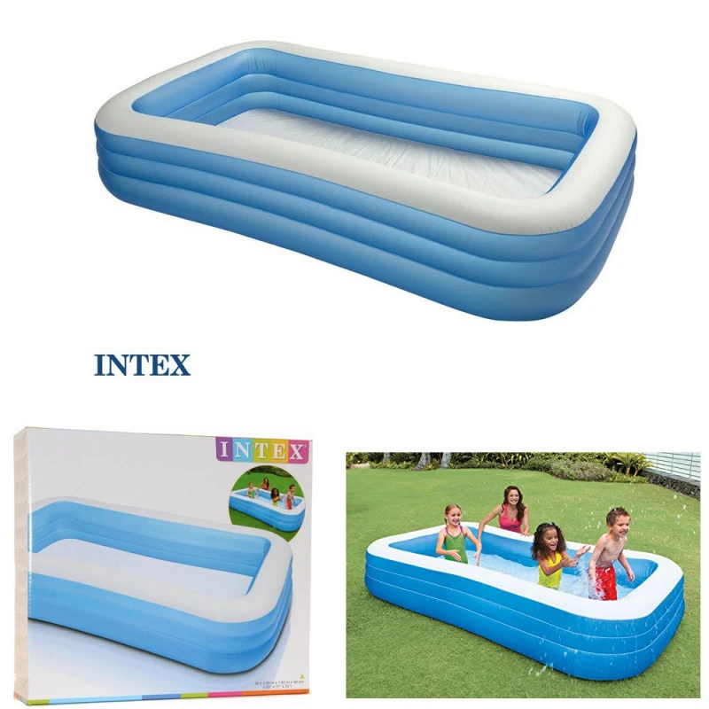 PISCINE INTEX RECTANGULAIRE FAMILY 305 X 183 CM 1 PISCINE INTEX RECTANGULAIRE FAMILY 305 X 183 CM