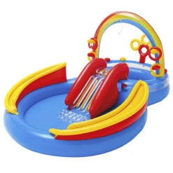 PISCINE POUR ENFANTS INTEX RAINBOW RING PLAY CENTER -Libresurf Boutique piscine pour enfants intex rainbow ring play center 2