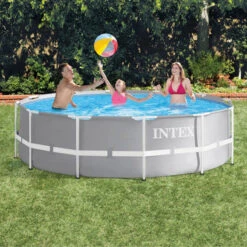 PISCINE PRISM FRAME RONDE INTEX 3.66 X 1.22 M -Libresurf Boutique piscine prism frame ronde intex 366 x 122 m 2