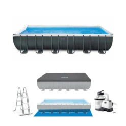 PISCINE TUBULAIRE RECTANGULAIRE INTEX ULTRA XTR FRAME 5,49 X 2,74 X 1,32