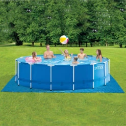 PISCINE TUBULAIRE RONDE INTEX METAL FRAME 4.57 X 1.22 -Libresurf Boutique piscine tubulaire ronde intex metal frame 457 x 122 3