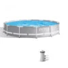 PISCINE TUBULAIRE RONDE INTEX PRISM FRAME 3.66 X 0.76 M