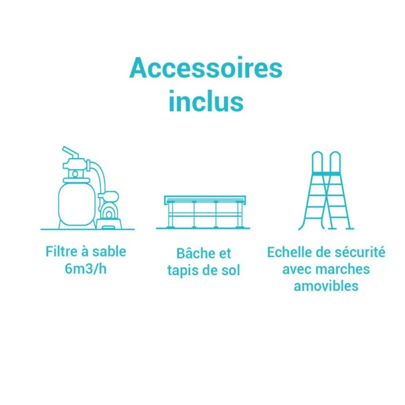 PISCINE TUBULAIRE RONDE INTEX ULTRA XTR FRAME 5,49 X 1,32 M 4 PISCINE TUBULAIRE RONDE INTEX ULTRA XTR FRAME 5,49 X 1,32 M – Image 4