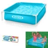 PISCINETTE INTEX CARREE BLEUE
