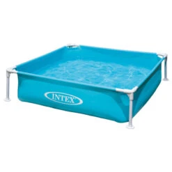 PISCINETTE INTEX CARREE BLEUE -Libresurf Boutique piscinette intex carree bleue 2