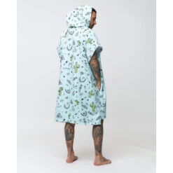 PONCHO AFTER HYPE PACIFIC WASH 7 PONCHO AFTER HYPE PACIFIC WASH -Libresurf Boutique poncho after hype pacific wash 3